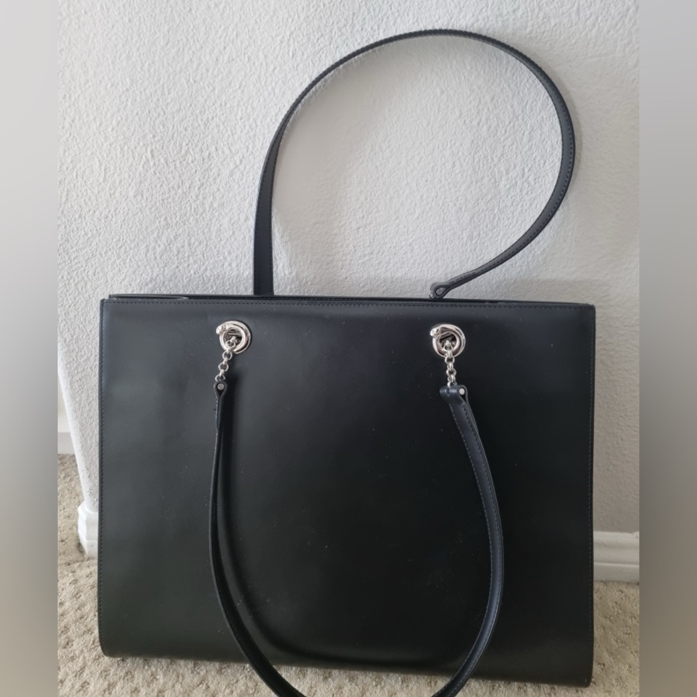 CARTIER PANTHERE LEATHER TOTE